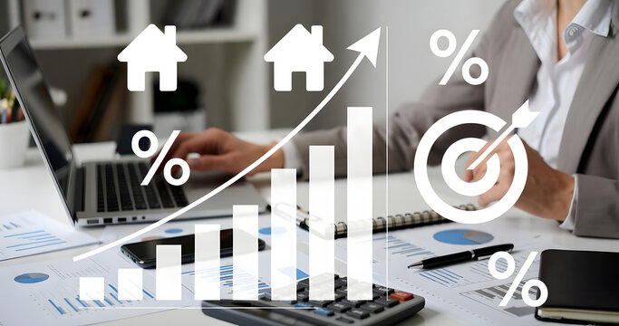 Rising real estate growth driven by smart investment strategies, increasing profits, and targeted financial planning success.
