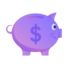 Mobile Payment Digital Currency Red Packet Credit Card Finance Economy Gradient Flat Vector Illustration Wealth Management Asset
