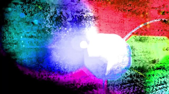 Rough grunge transition for creating distressed scene changes and boosting visual intensity in edits.