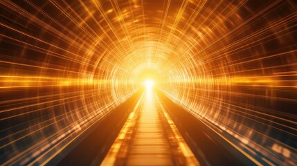 Navigating bright future technology tunnel with light speed
