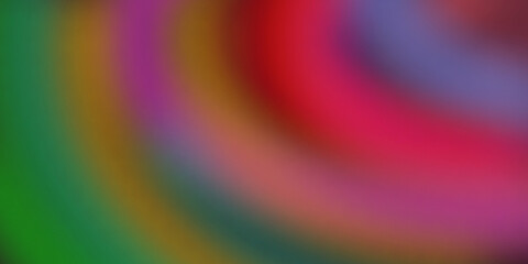 Vibrant Abstract Radial Gradient Background with Smooth Rainbow Color Spectrum