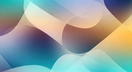 Abstract background with flowing shapes and blended colors.