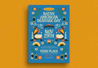 Native American Heritage Day Flyer