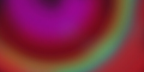 Vibrant Pink and Red Radial Gradient