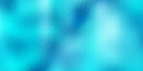 Vector blue foil texture background. Abstract gradient bright and shiny light reflection rough texture surface. Vector illustration for background, backdrop, web, wallpaper, print and design artwork.