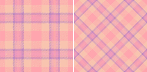 Fabric tartan background of textile check seamless with a texture vector pattern plaid. Set in popular colors for modern carpets stylish living rooms.