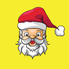cartoon santa claus