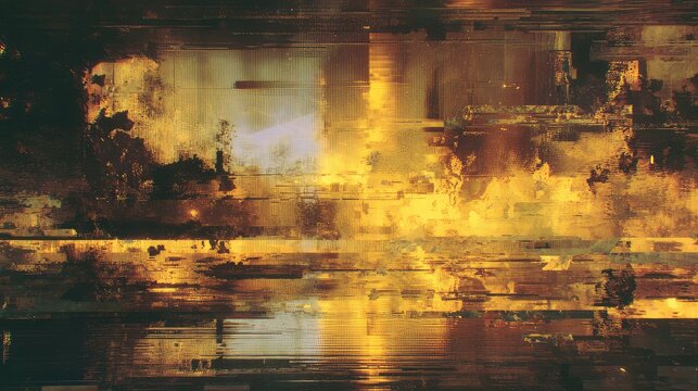 Abstract digital art displaying glitch data texture background