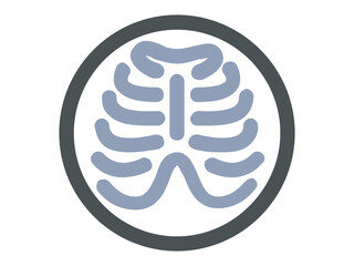 Humans Ribs emoji Illustration design