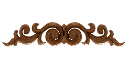 Wooden decoration vintage