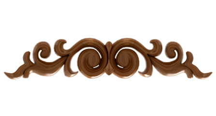 Wooden decoration vintage