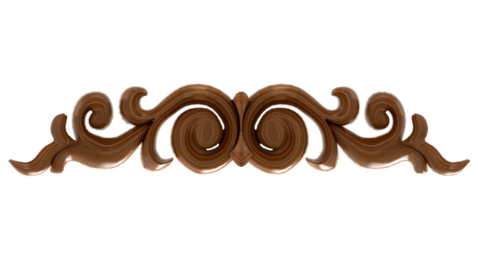 Wooden decoration vintage