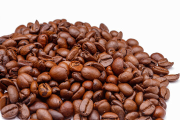 Pile of Roasted Coffee Beans