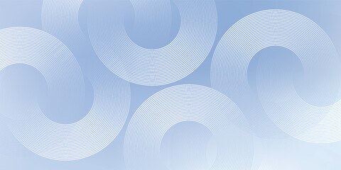 Abstract blue modern background with circle elements. Digital technology concept.