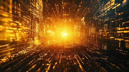 Digital data network tunnel moving information technology