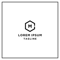 cm or mc hexagon logo