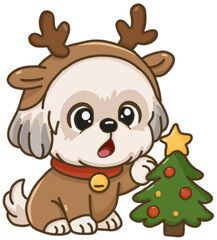 Digital Download Chibi Christmas