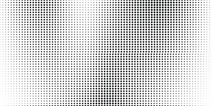 Dot pattern seamless background. Polka dot pattern template Monochrome dotted texture modern seamless. Eps 10
