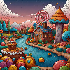 Sweet Treats Art Collection &ndash; Full Color Edition