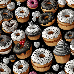 Sweet Treats Art Collection &ndash; Full Color Edition