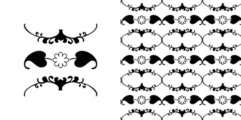 Abstract Geometric Ornamental Design