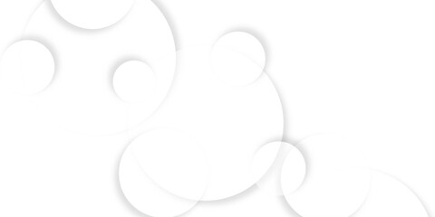 Abstract background with circle white abstract geometric background with soft light white paper circles in design. Abstract background in white and gray shadows. abstract geometric background Template