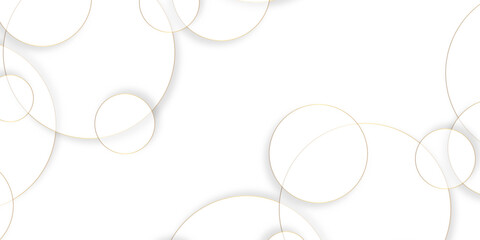 Abstract background with circle white abstract geometric background with soft light white paper circles in design. Abstract background in white and gray shadows. abstract geometric background Template