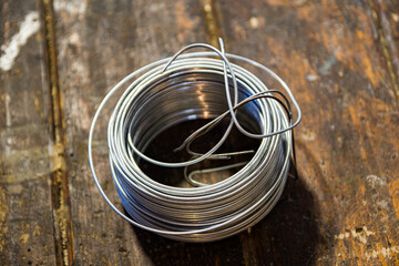 gros plan de fil de fer © JMH