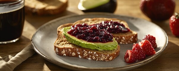 Promote healthy breakfast and fresh natural ingredients