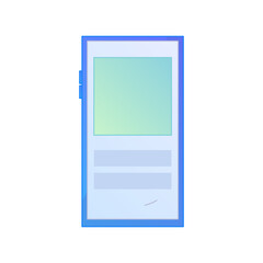 Social Media Network Interaction Friendship Relationship Gradient Flat Vector Illustration Online Communication Asset
