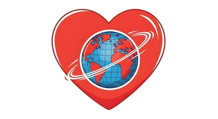 Love Our World Illustration