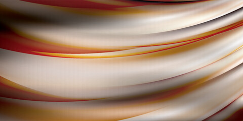 Luxurious elegant shiny metallic chrome abstract wave background wallpaper