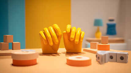 Yellow Hands and Building Blocks: Learning, Development, and Playtime
