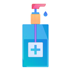 Digital Healthcare Service Telemedicine Gradient Flat Vector Illustration Medical Technology Asset
