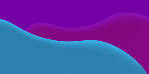 Abstract background with blue pink and purple wave line shapes