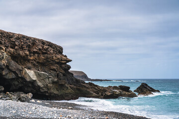 Landscape of Ajuy village on Fuerteventura
