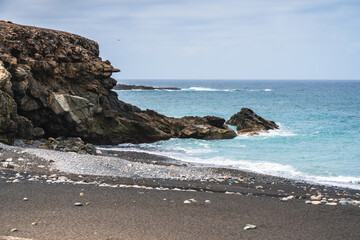 Landscape of Ajuy village on Fuerteventura