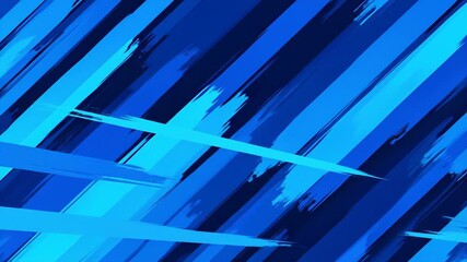 Abstract pattern of diagonal blue brush strokes creating depth and movement. - Powered by Adobe