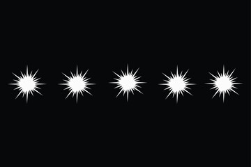 Fototapeta premium Ray radiance flare glow light white star burst bright transparent effect shine shiny sparkle illumination overlay vector