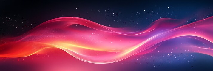 Abstract Waves of Light: Captivating the imagination with its dynamic curves and vibrant color palette. the image exudes a sense of fluidity and energy