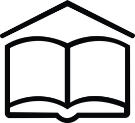 School With Book Icon