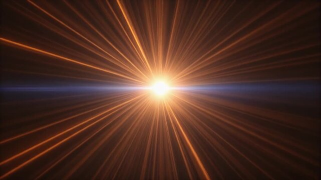 Bright burst of light radiating outward from a central point, creating an effect of immense energy and expansion