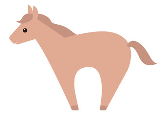 午年の馬のイラスト