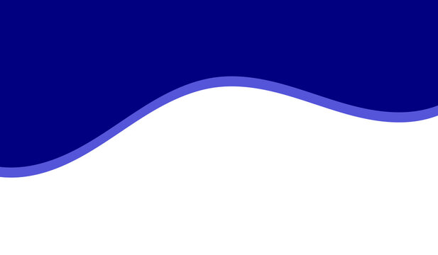 Dark blue wavy abstract header for modern backgrounds, creative banners, layout designs, and graphic overlays