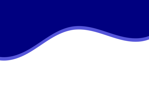 Dark blue wavy abstract header for modern backgrounds, creative banners, layout designs, and graphic overlays