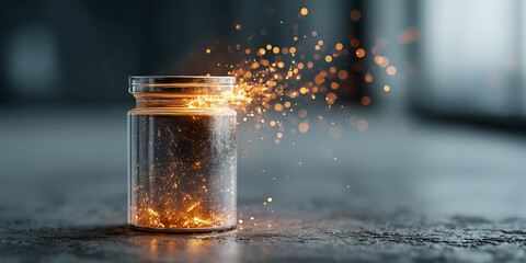 Technological breakthroughs in battery technology exploring innovative spark jar concepts in a modern laboratory environment