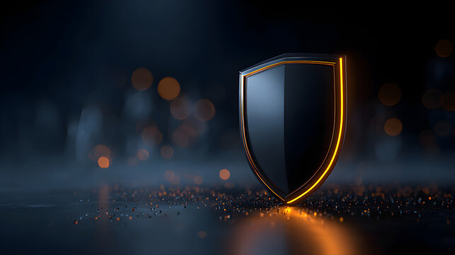 Security shield protecting digital data cyberspace firewall system