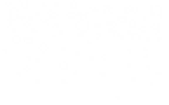 Abstract white dots and dashes falling, dynamic festive design