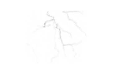 White glowing abstract character for fortune and prosperity symbol