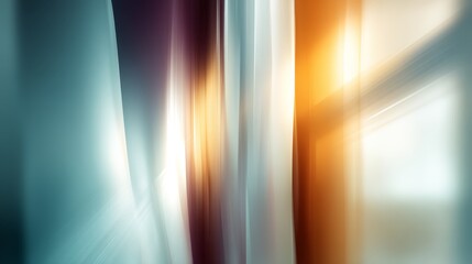 Vibrant abstract digital wave of multicolored vertical light beams in motion with textured surface hints and subtle gradients for modern visual impact